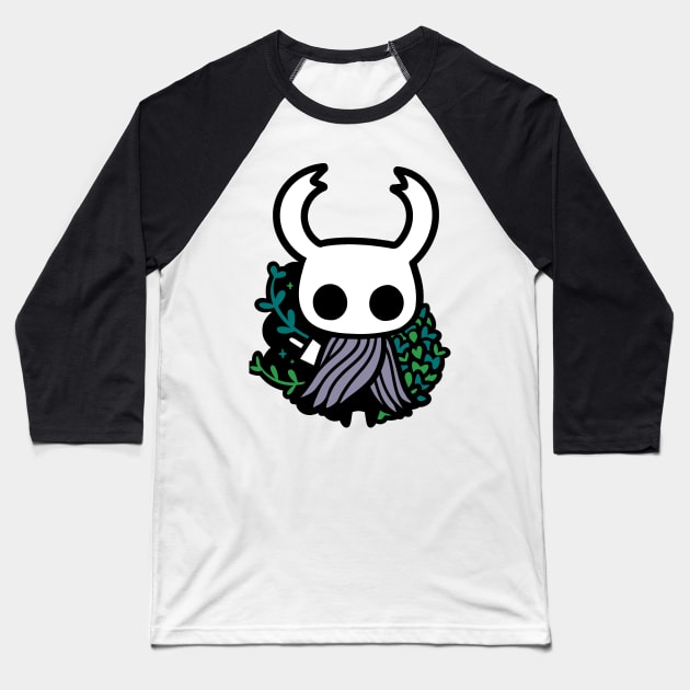 Hollow Knight The Knight Baseball T-Shirt by mushopea